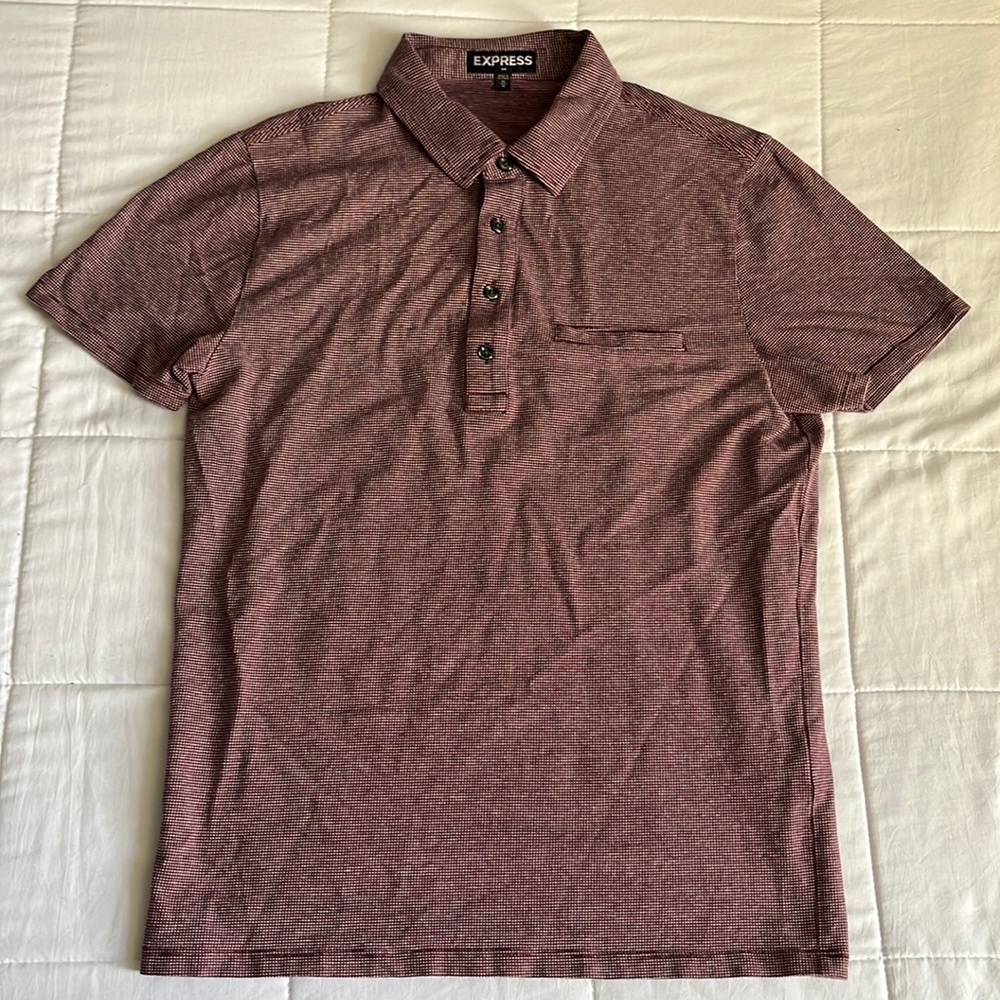 Express short-sleeve dress shirt